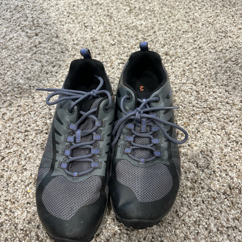 Merrell Black and Gray hiking Shoes